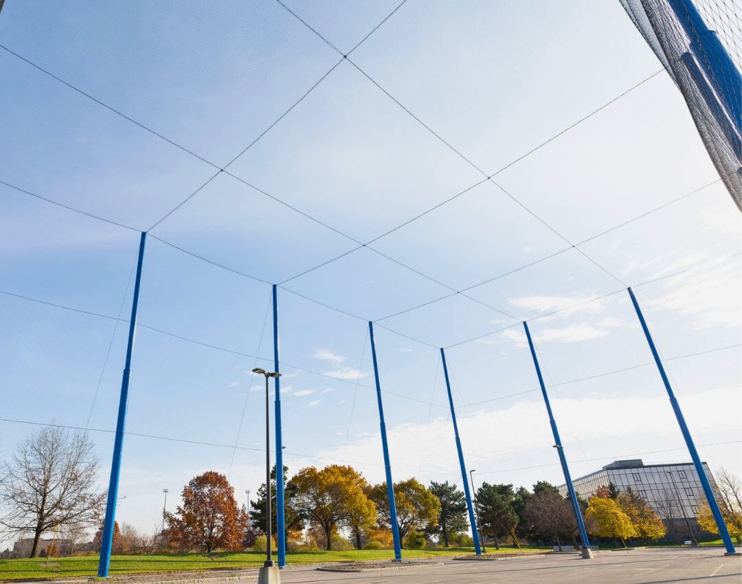 Drone attack protection net 45x45 mm mesh